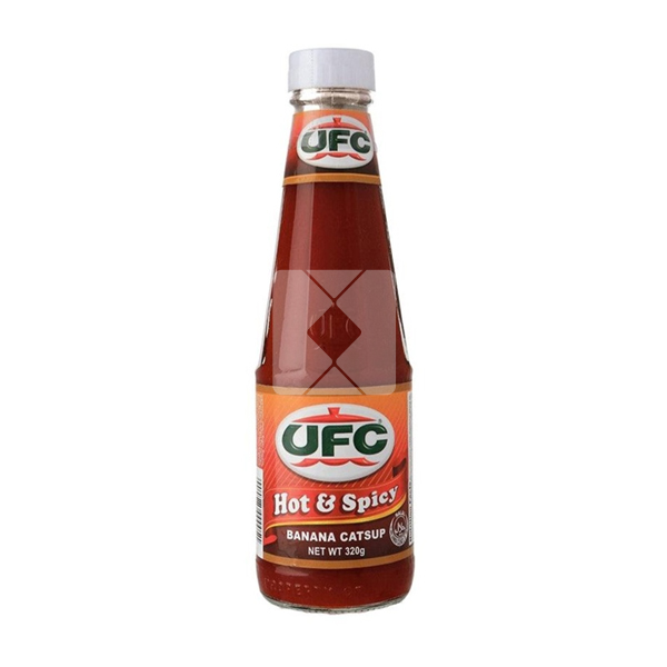 UFC HOT & SPICY BANANA CATSUP 320GM