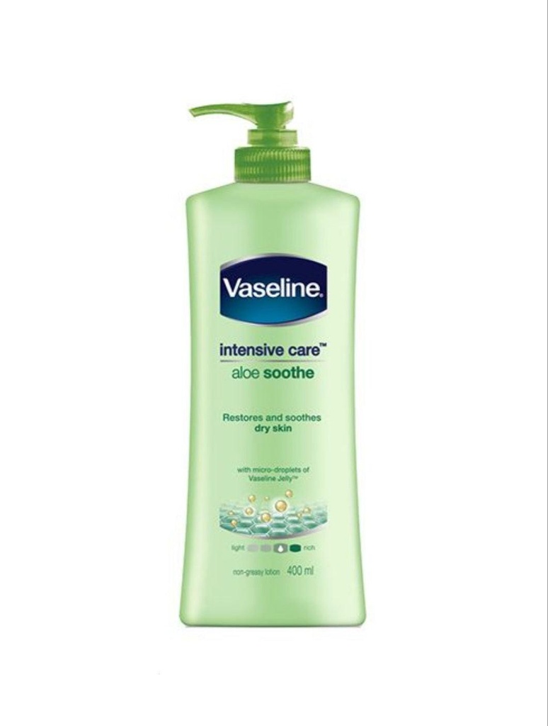 VASELINE BODY LOTION ALOE SOOTHE 400ML