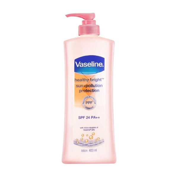 VASELINE BODY LOTION HEALTHY BRIGHT SPF 24  400ML