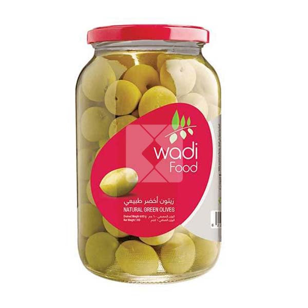 WADI GREEN OLIVES 360GM