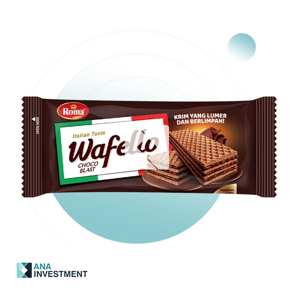 WAFELLO WAFER-ITALIA-COKLAT 21G