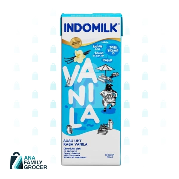 INDOMILK VANILLA 180ML