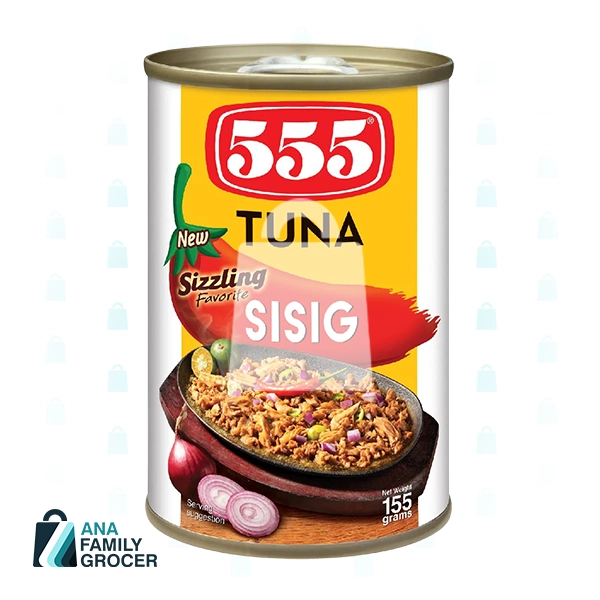 555 TUNA FLAKES SISIG 155G