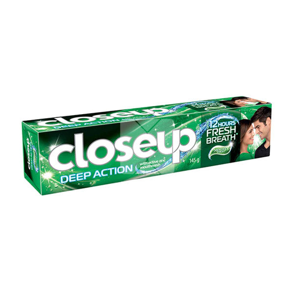 CLOSE UP TP DEEP ACTION MENTHOL FRESH  160G