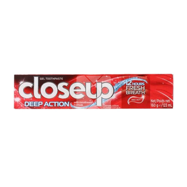 CLOSE UP TP DEEP ACTION RED HOT 160G