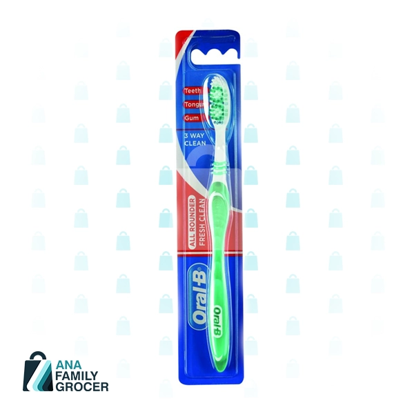 ORAL B TOOTHBRUSH ALL ROUNDER 123 SOFT