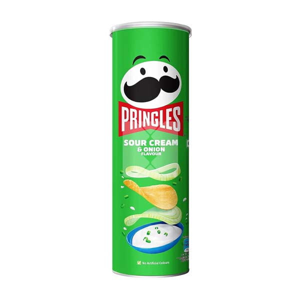PRINGLES POTATO SOUR CREAM ONION 134G