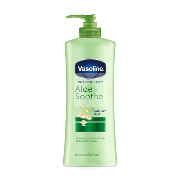 VASELINE BODY LOTION ALOE SOOTHE  400ML