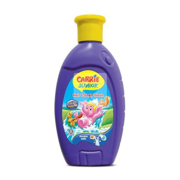 CARRIE JUNIOR HAIR & BODY WASH DOUBLE MILK 280GM