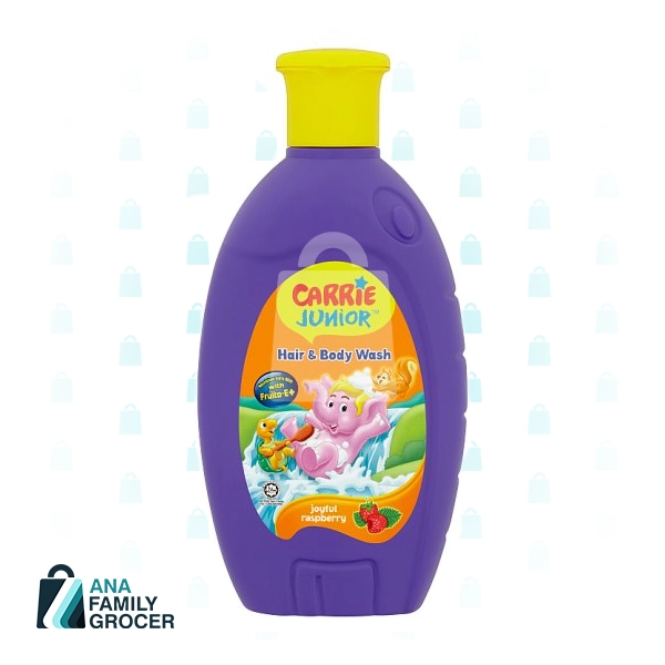 CARRIE JUNIOR HAIR & BODY WASH RASPBERRY 280G