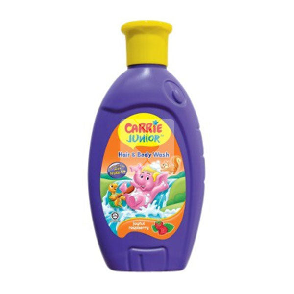CARRIE JUNIORR HAIR & BODY WASH RASBERRY 280GM