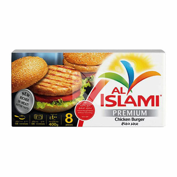 AL ISLAMI CHICKEN BURGER 400G