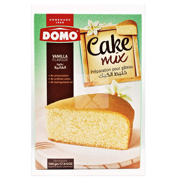 DOMO CAKE MIX VANILLA 500GM