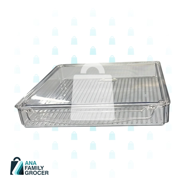 FRIDGE STORAGE CONTAINER RECTANGULAR 30CM X 30CM X 5CM  - 2.8L