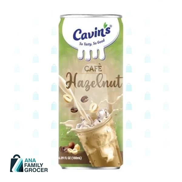 CAVIN'S MILKSHAKE CAFE HAZELNUT 180ML 