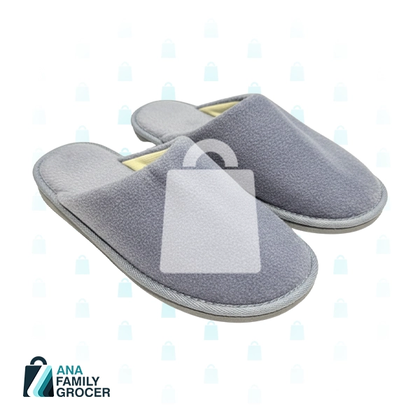 ROOM SLIPPERS GREY - 44/45