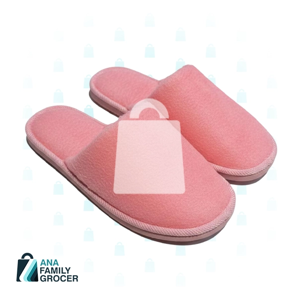 ROOM SLIPPERS LIGHT PINK - 38/39