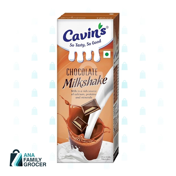 CAVINS MILK SHAKE CHOCOLATE 180ML