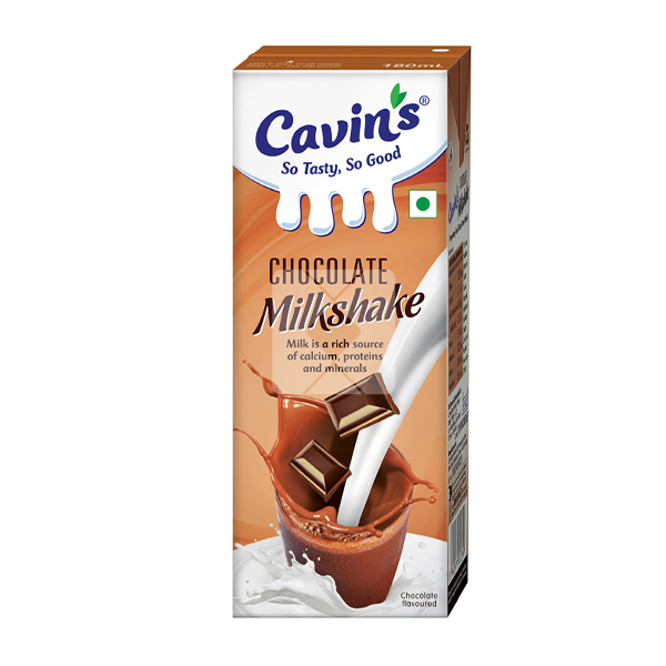 CAVINS MILK SHAKE CHOCOLATE 180ML