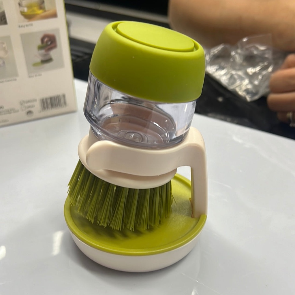 SOAP DISPENSING DISH BRUSH