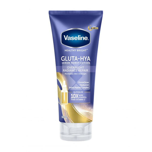 VASELINE HEALTHY BRIGHT GLUTA-HYA OVERNIGHT RADIANCE REPAIR 330ML