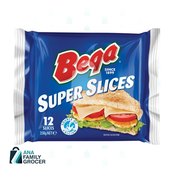 CHEESE SLICED BEGA 250G