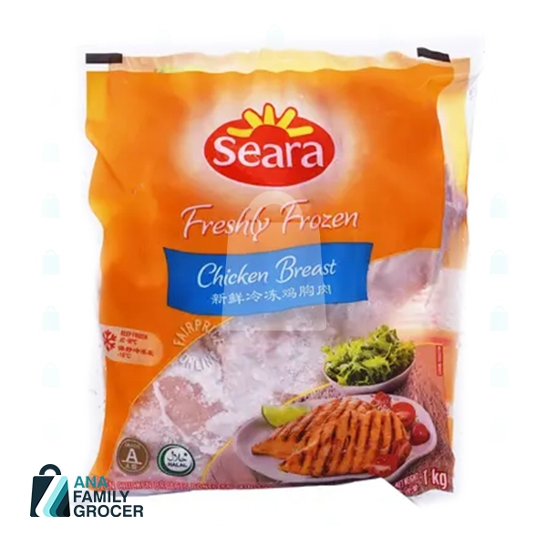 SEARA CHICKEN BREAST BONELESS 1KG
