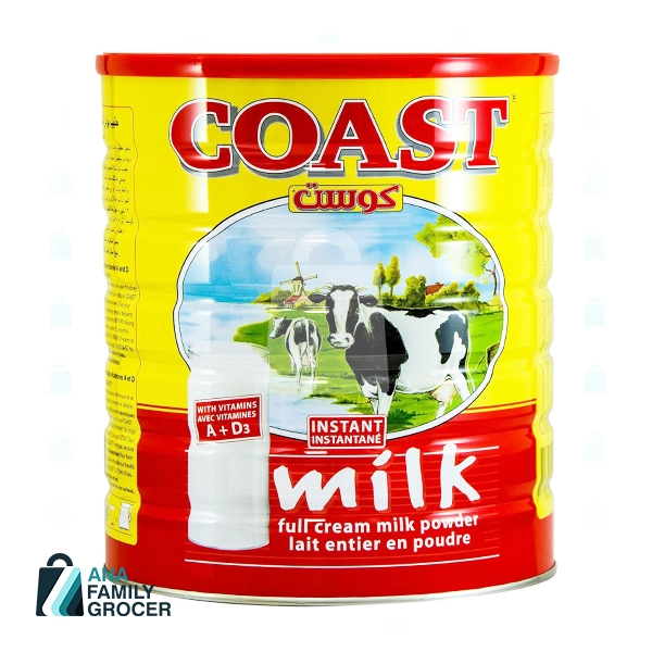 COAST FULL CREAM MILK POWDER 2500G