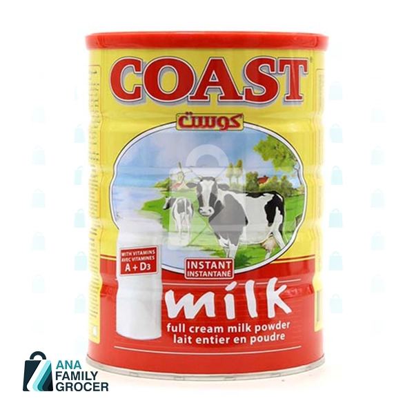 COAST FULL CREAM MILK POWDER 400G