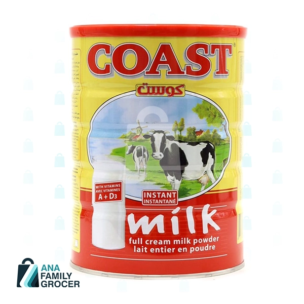 COAST FULL CREAM MILK POWDER 900G