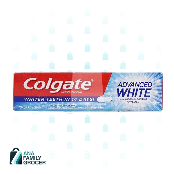COLGATE TOOTH PASTE TOTAL ADVANCED WHITENING 100ML 