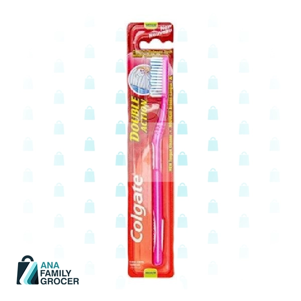 COLGATE DOUBLE ACTTION TOOTHBRUSH MEDIUM