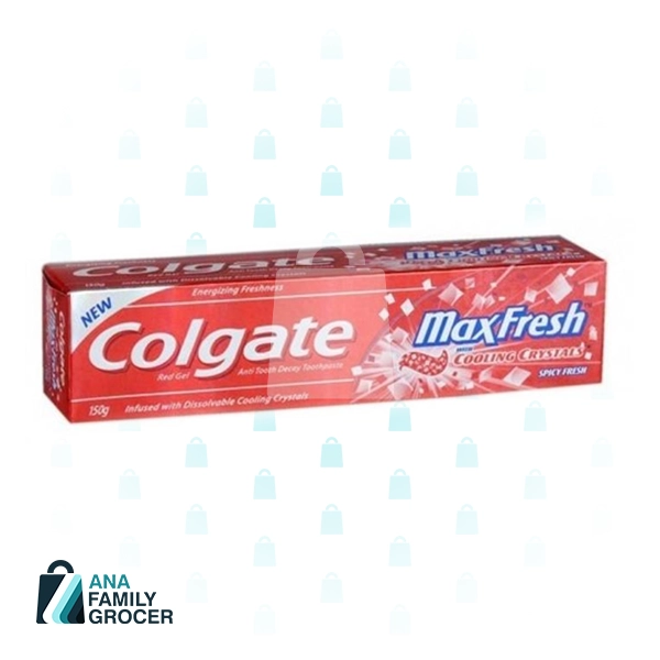 COLGATE MAXFRESH TOOTH PASTE SPICY FRESH 150G