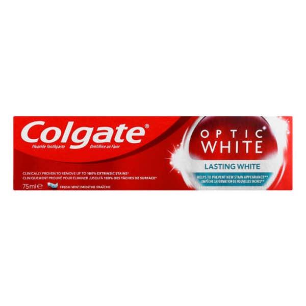 COLGATE OPTIC WHITE TOOTH PASTE LASTING WHITE 75ML
