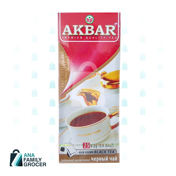 AKBAR TEA BAGS 25 X 2G