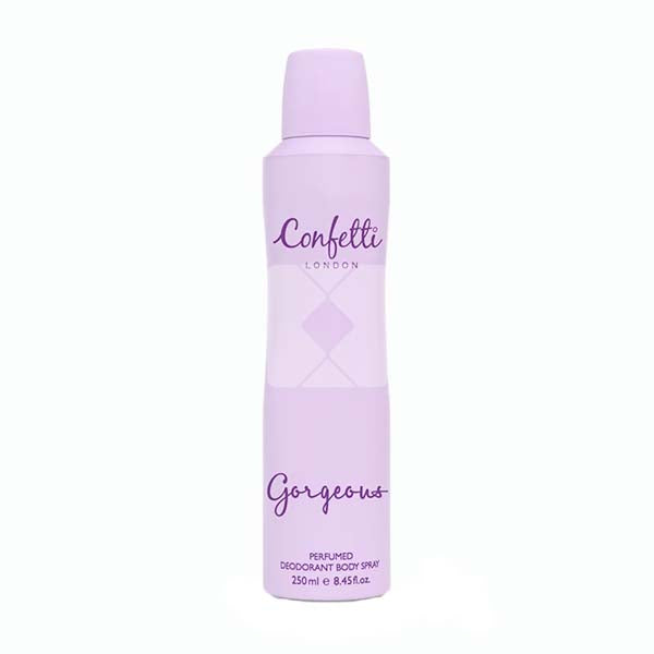 CONFETTI DEODORANT CONFETTI GORGEOUS 250ML
