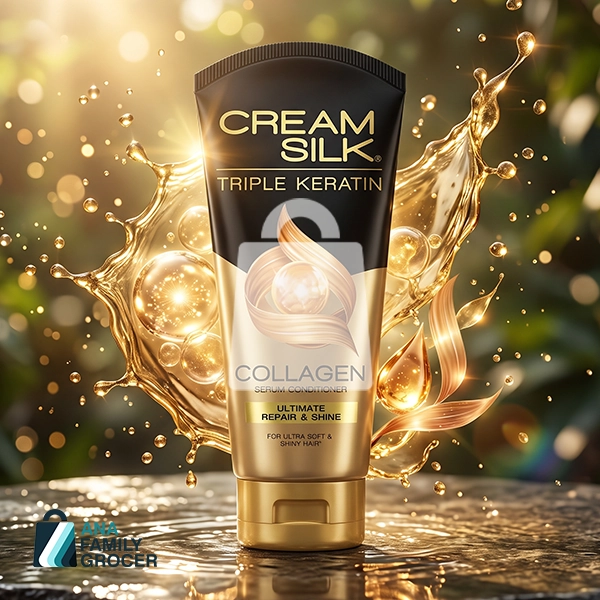 CREAMSILK TRIPLE KERATIN CONDITIONER ULTIMATE REPAIR & SHINE 340ML