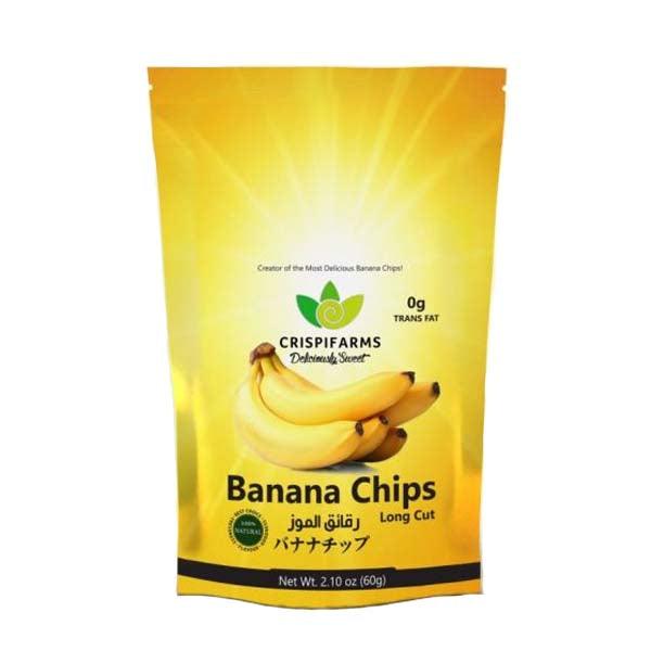 CRISPI FARMS BANANA CHIPS 60G