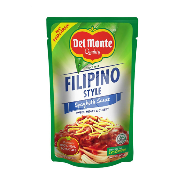 DEL MONTE SPAGHETTI SAUCE FILIPINO STYLE 900G