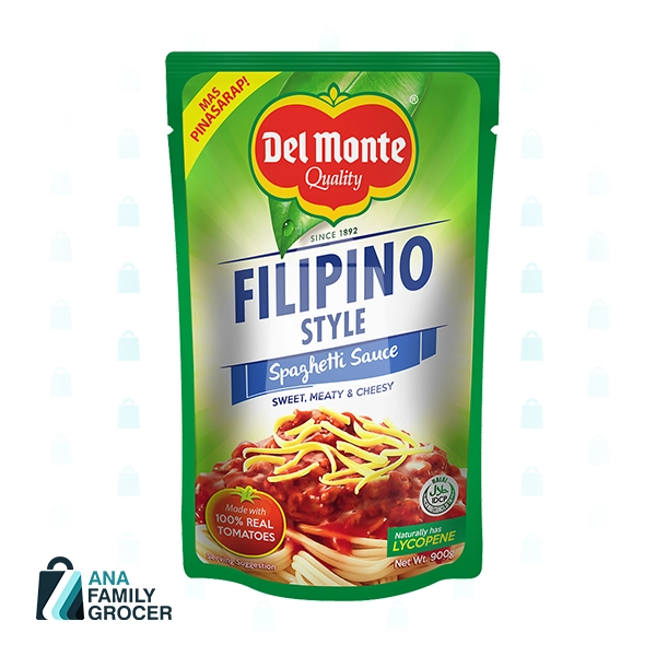 DEL MONTE SPAGHETTI SAUCE FILIPINO STYLE 900G