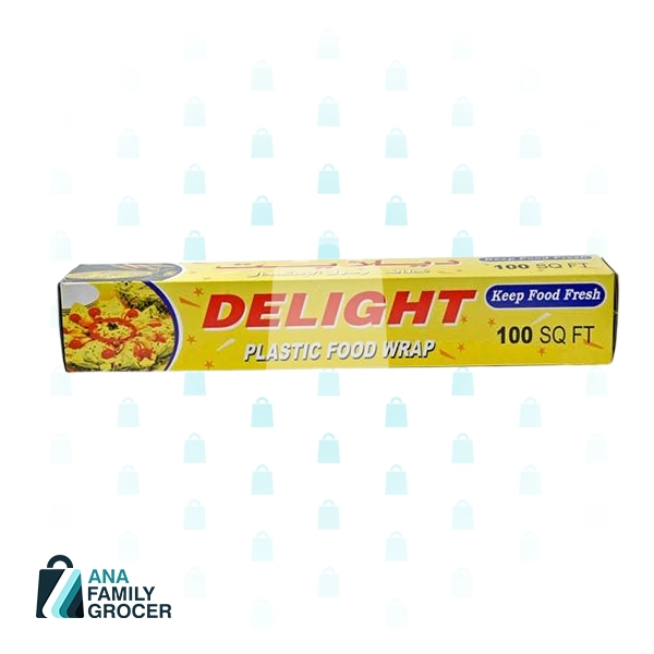 DELIGHT CLING FILM (POLYTHENE) 100SQ