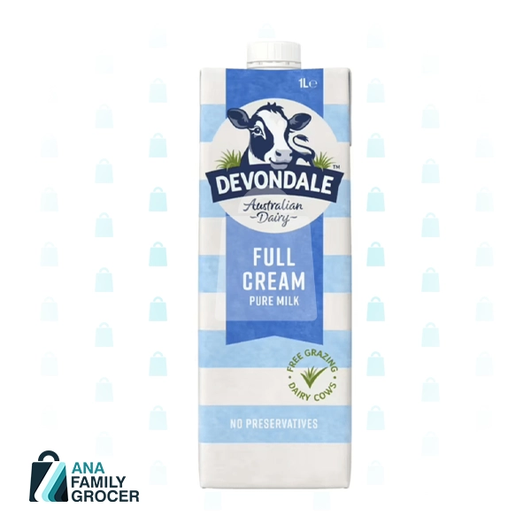 DEVONDALE FULL CREAM MILK 1LTR