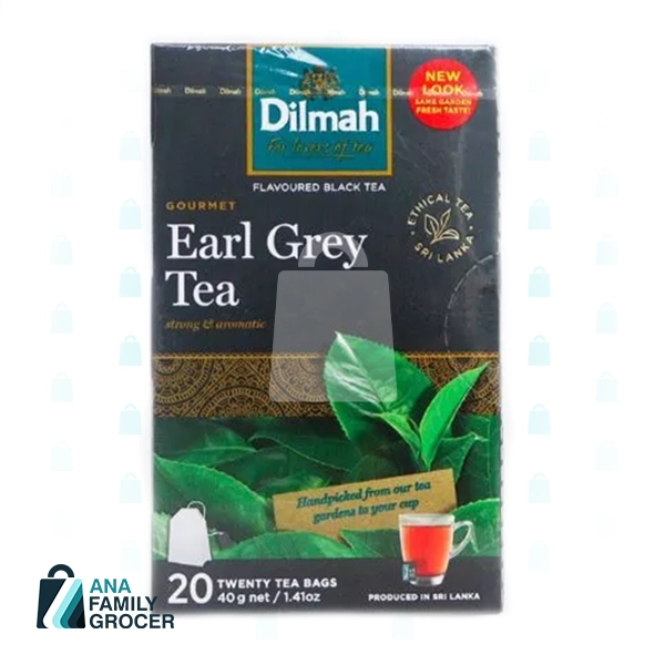DILMAH EARL GREY 20BAGS