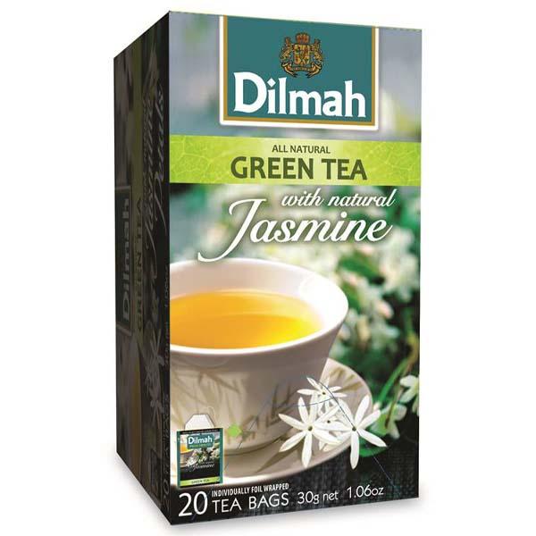 DILMAH GREEN TEA WITH JASMINE 20BAGS