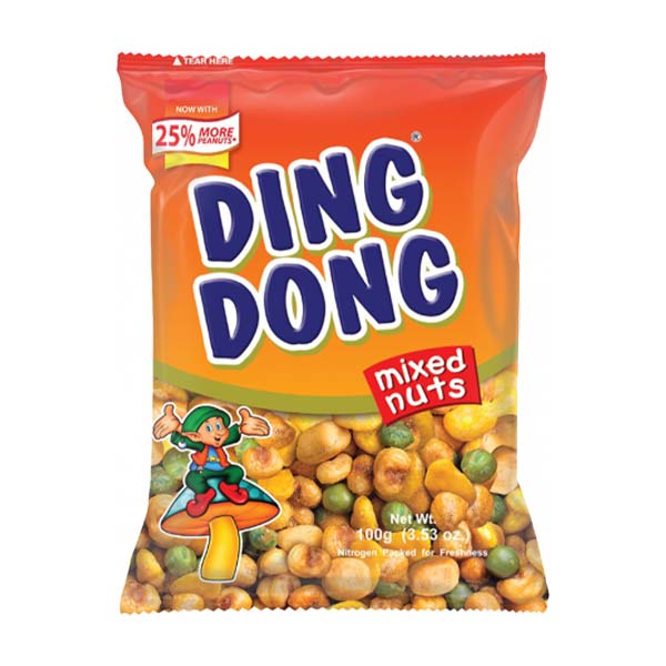 DING DONG MIXED NUTS 100GM