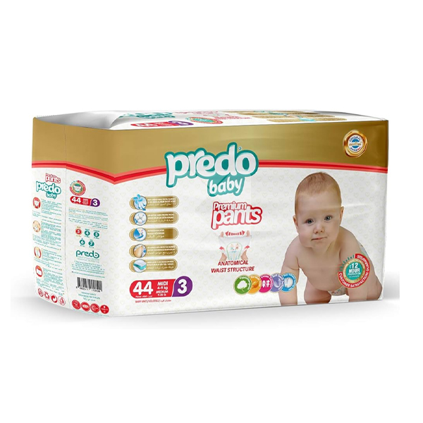 PREDO BABY PANTS MIDI NO3  44PCSX PER PACK M