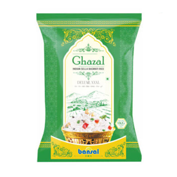 GHAZAL DELUXE XXXL BASMATI RICE 1KG