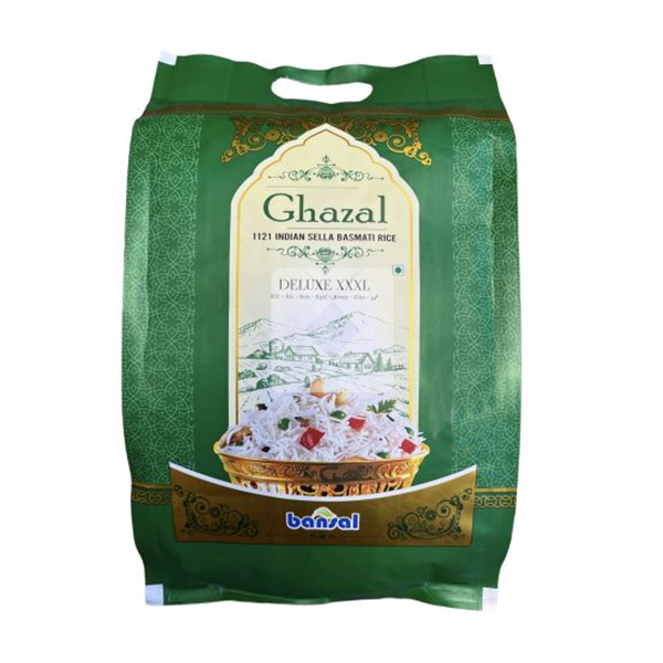 GHAZAL DELUXE XXXL PREMIUM BASMATI RICE 5KG