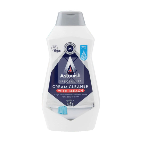 ASTONISH 8820-SPECIALIST CREAM CLEANER WITH BLEACH 500ML