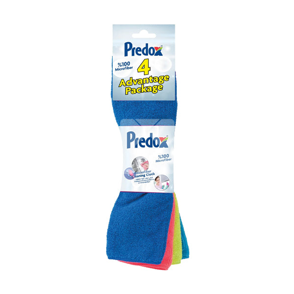 PREDOX MICROFIBER CLEANING CLOTH 4PCS